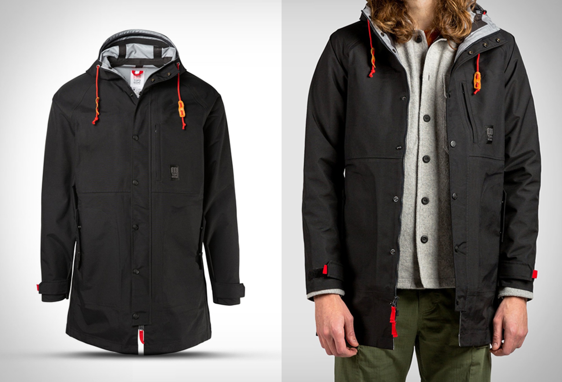 Topo designs trench coat top