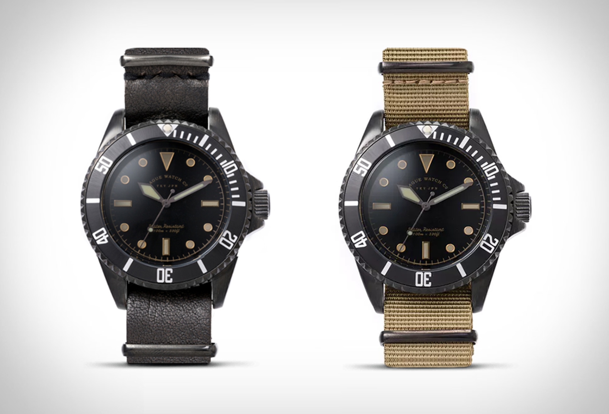 Vague Black Submariner Watch