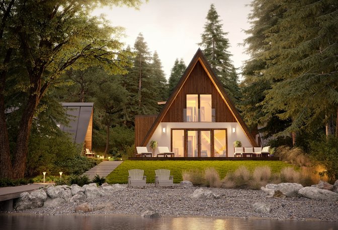 A-Frame House Kit - Image