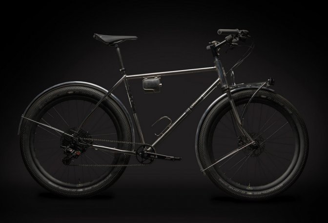 AHEARNE STAINLESS STEEL BICYCLE - Image