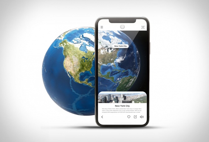 AUGMENTED REALITY EARTH MODEL - Image