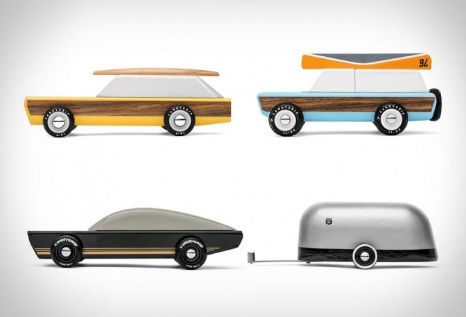 Candylab Wooden Toy Cars - Image