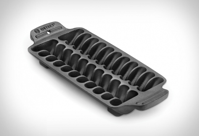 CAST IRON SHRIMP PAN - Image