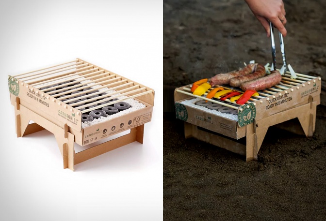 CasusGrill Biodegradable Instant BBQ - Image