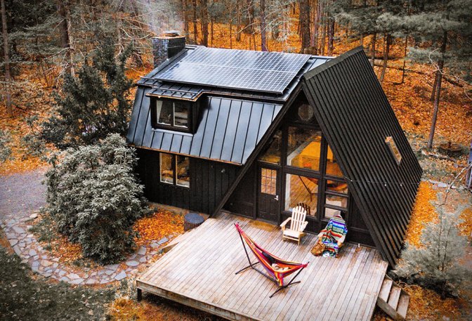 Catskills Black A-Frame - Image