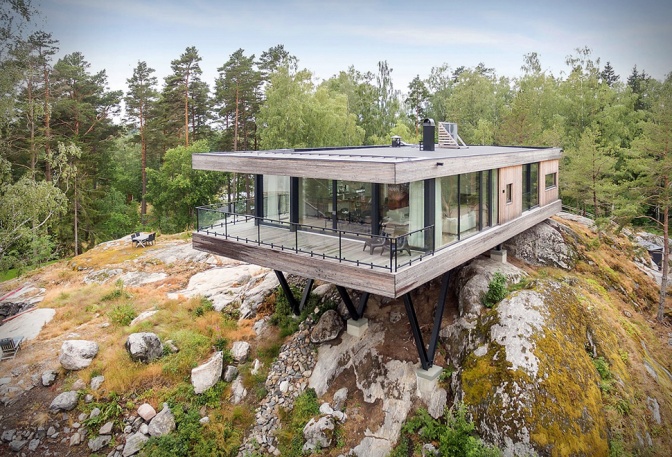 CLIFFTOP SWEDISH RETREAT - Image