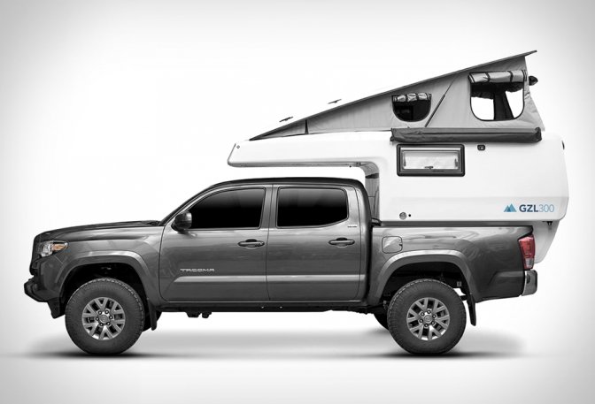 EarthCruiser GZL Pop-Up Truck Camper - Image