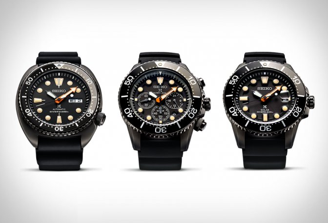 SEIKO PROSPEX BLACK SERIES - Image