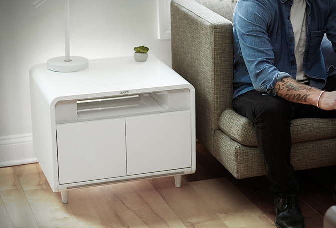 SOBRO SMART SIDE TABLE - Image