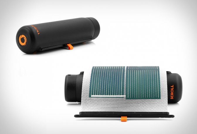 SOLAR SCROLL CHARGER - Image