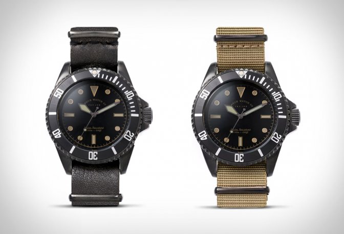 VAGUE BLACK SUBMARINER WATCH - Image