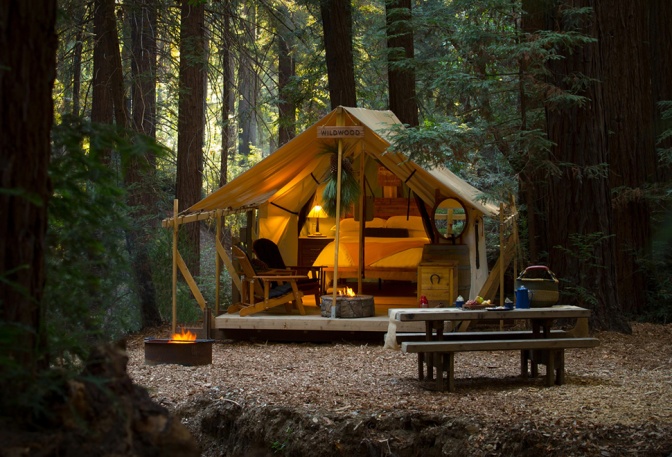 VENTANA REDWOOD CANYON GLAMPSITE - Image