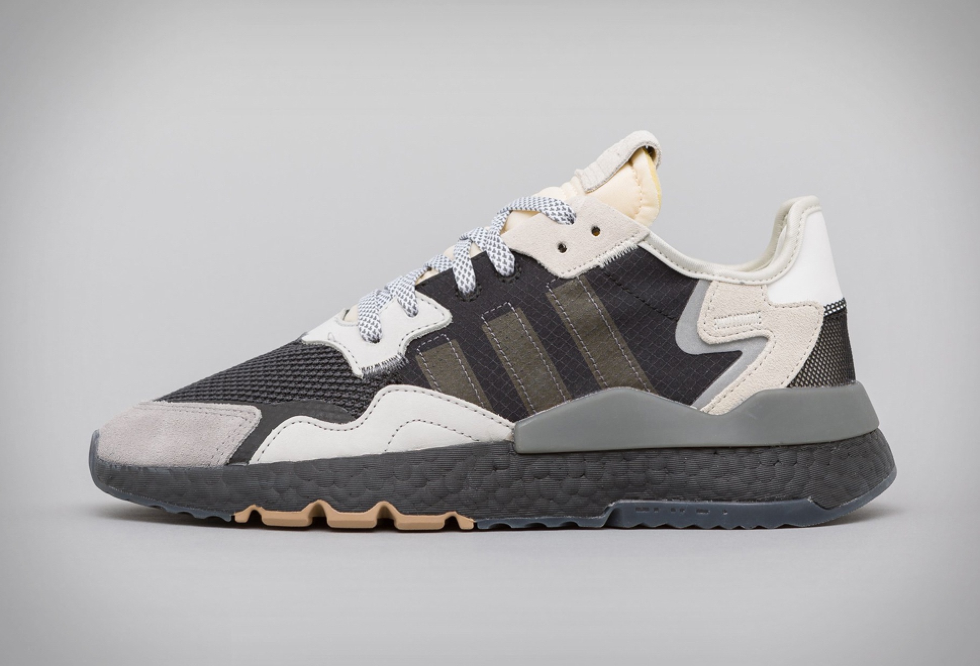 Adidas nite jogger carbon black shop