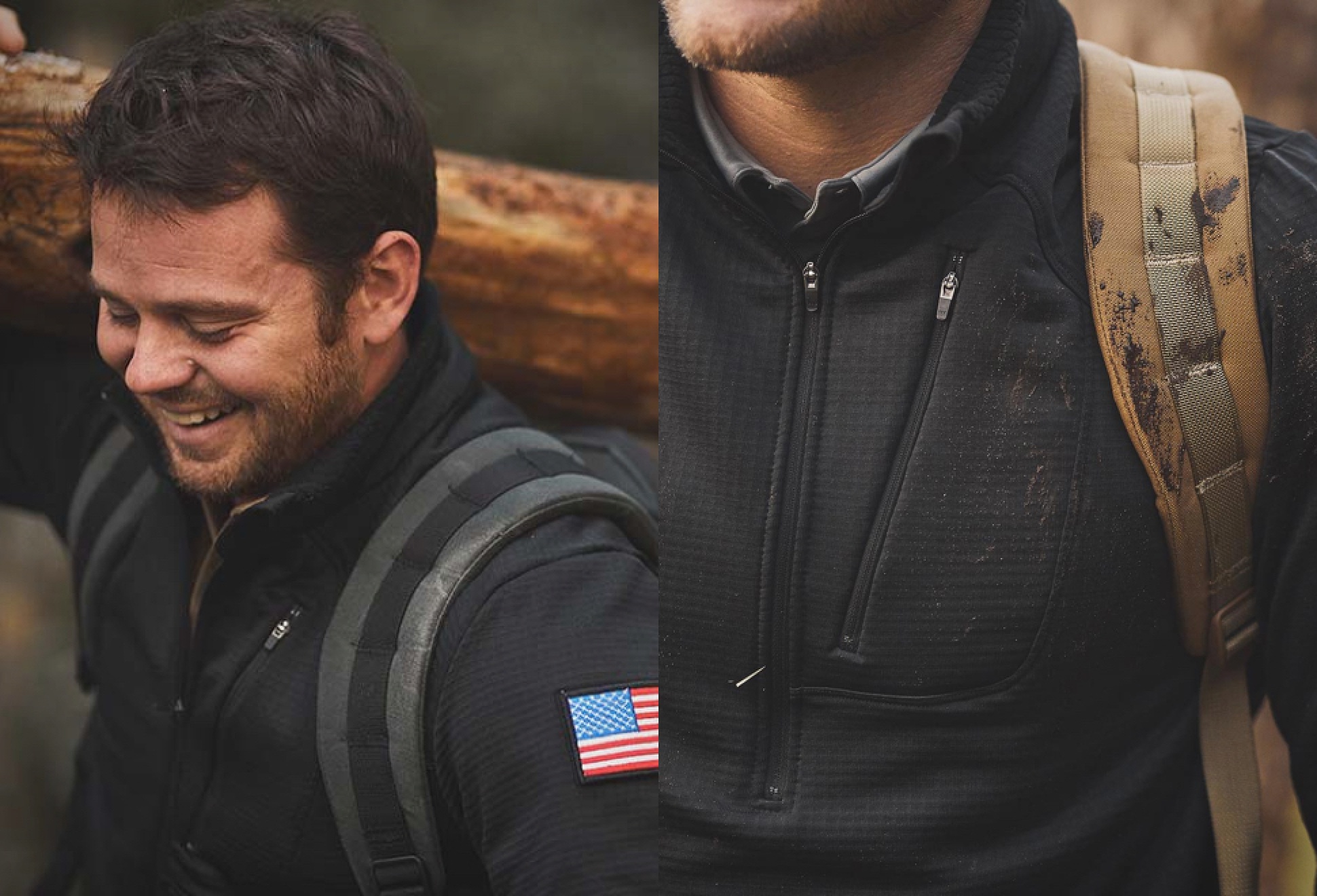 Goruck Grid Fleece Half Zip | Image