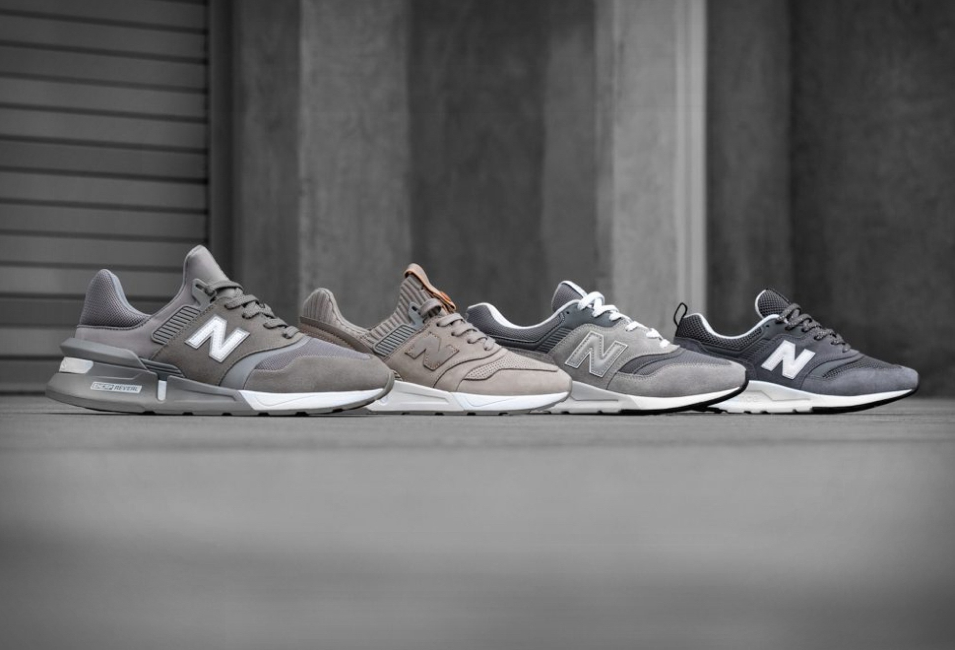 New balance 997 sport grey day discount
