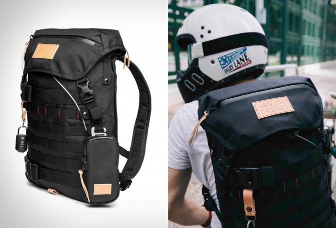 ANGRY LANE BLACK RIDER DAYPACK - Image