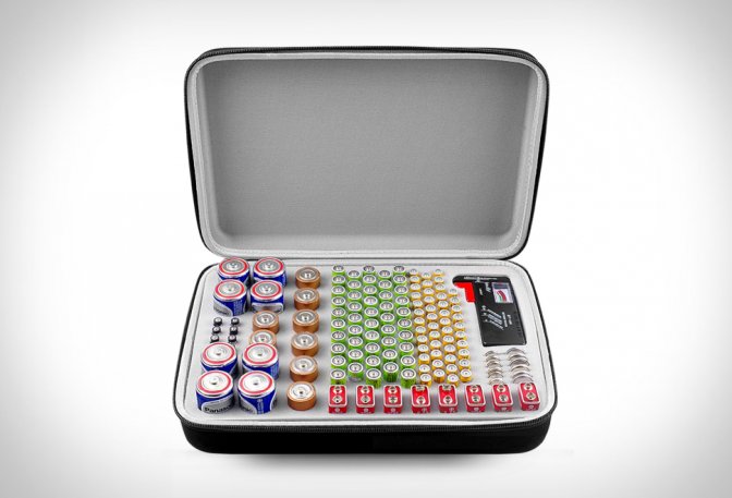 BATTERY ORGANIZER STORAGE CASE - Image