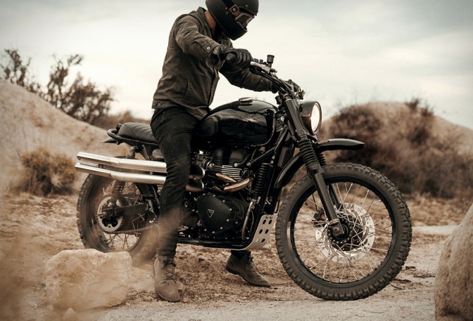 BEN GIESE TRIUMPH SCRAMBLER - Image