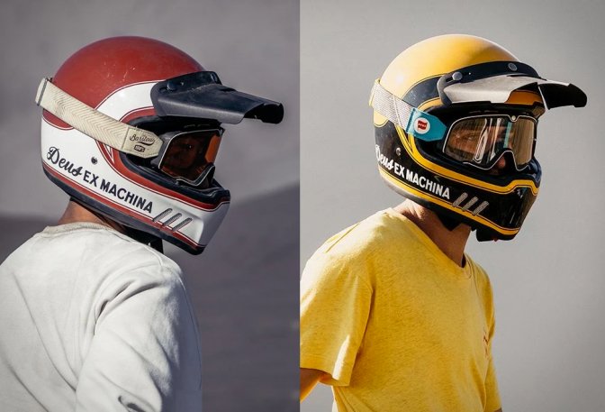 Deus Django Vintage MX Helmet - Image