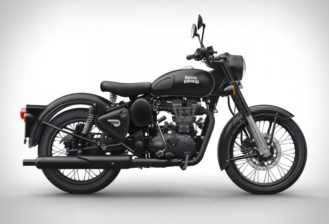 ROYAL ENFIELD CLASSIC 500 STEALTH BLACK - Image