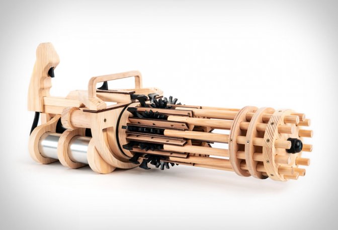 RUBBER BAND MINIGUN - Image