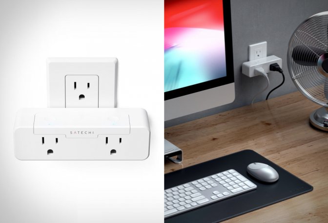 SATECHI DUAL SMART OUTLET - Image