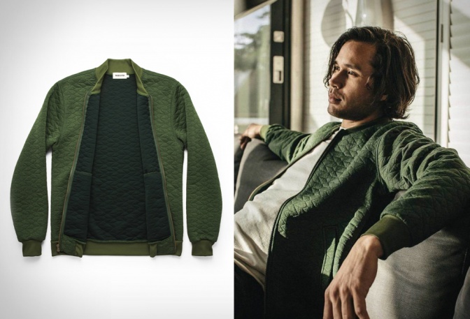 TAYLOR STITCH INVERNESS BOMBER - Image