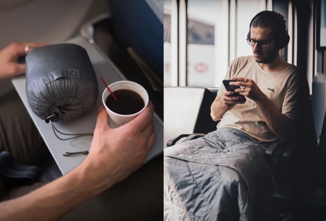LAYOVER TRAVEL BLANKET - Image