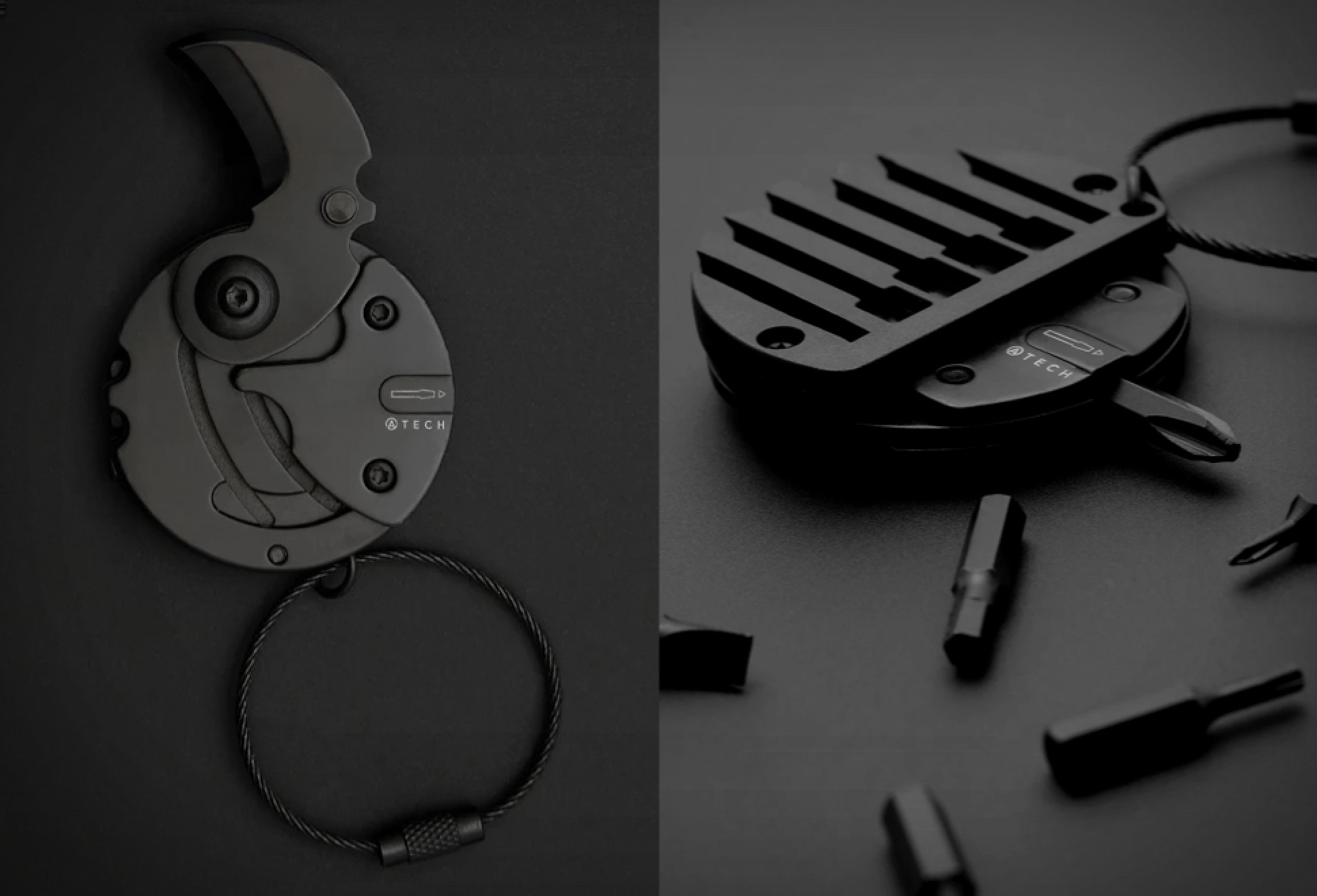 Atech 8-in-1 Tool Keychain | Image