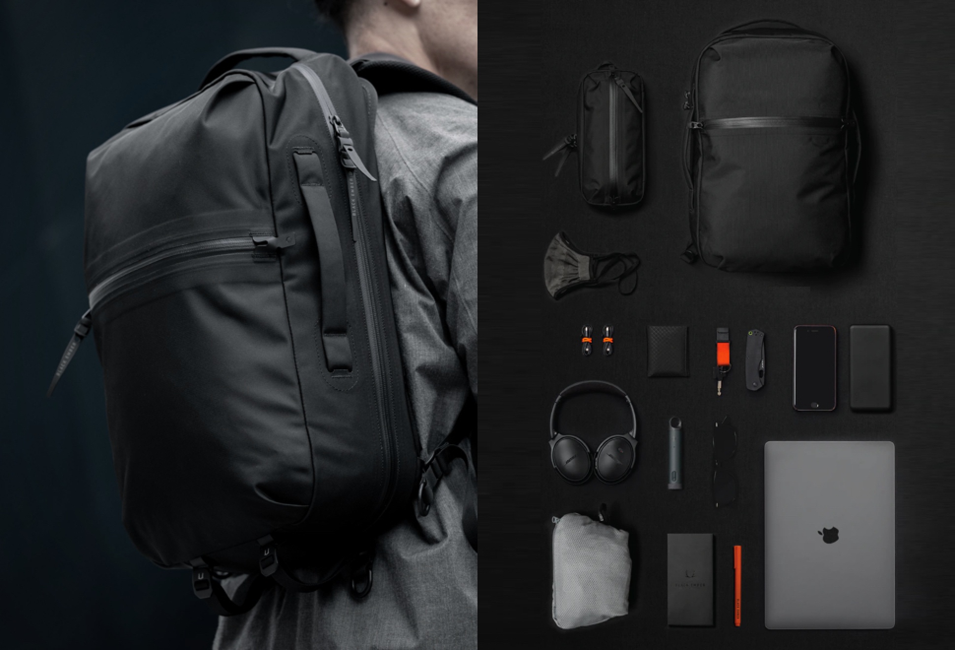 Black Ember Shadow Backpack | Image