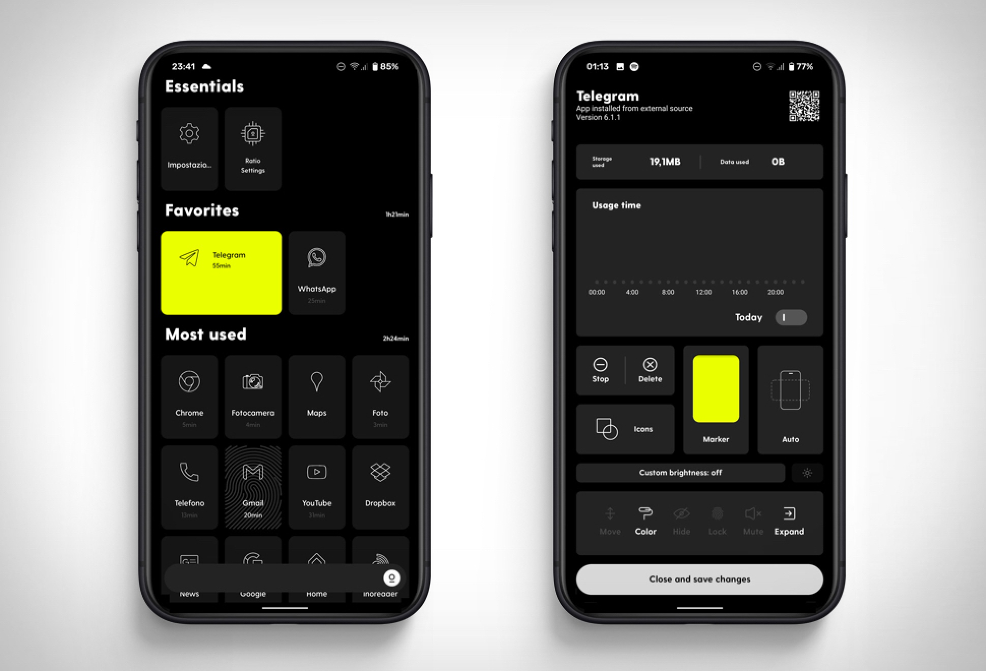 Blloc Ratio Minimal Launcher | Image