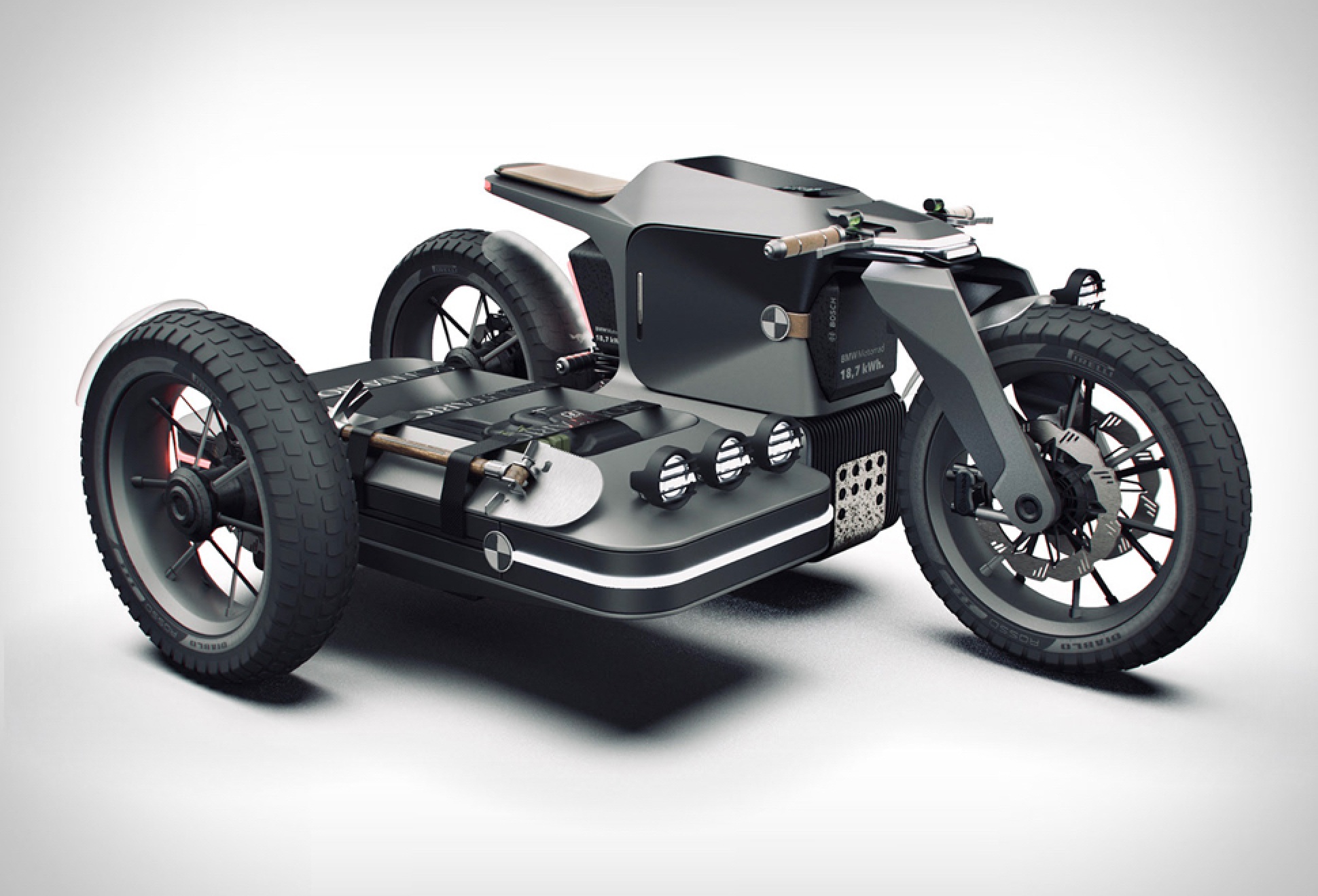 BMW x ESMC Adventure E Motorcycle