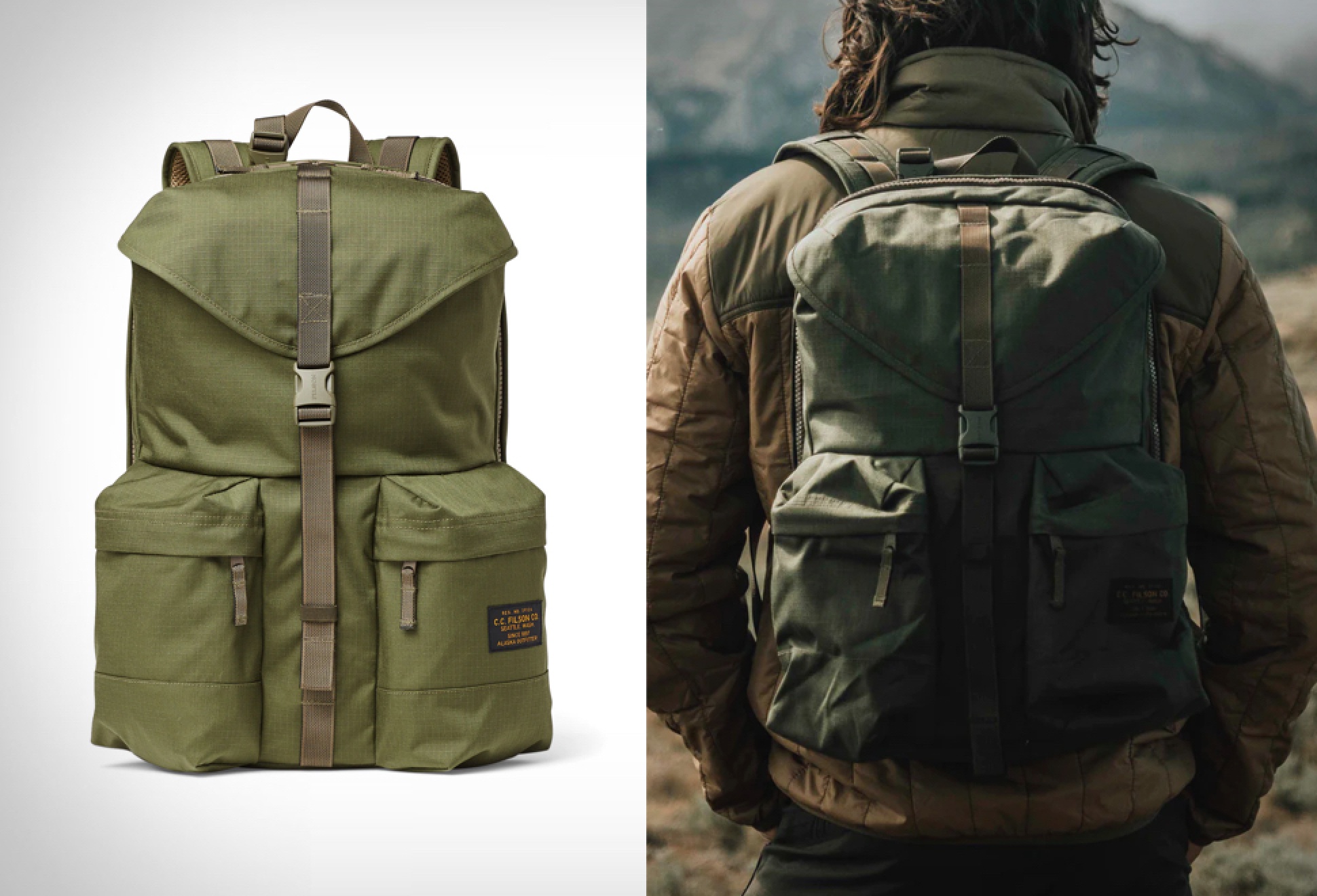 24時間限定タイムセール Filson Ripstop Nylon Backpack バッグ
