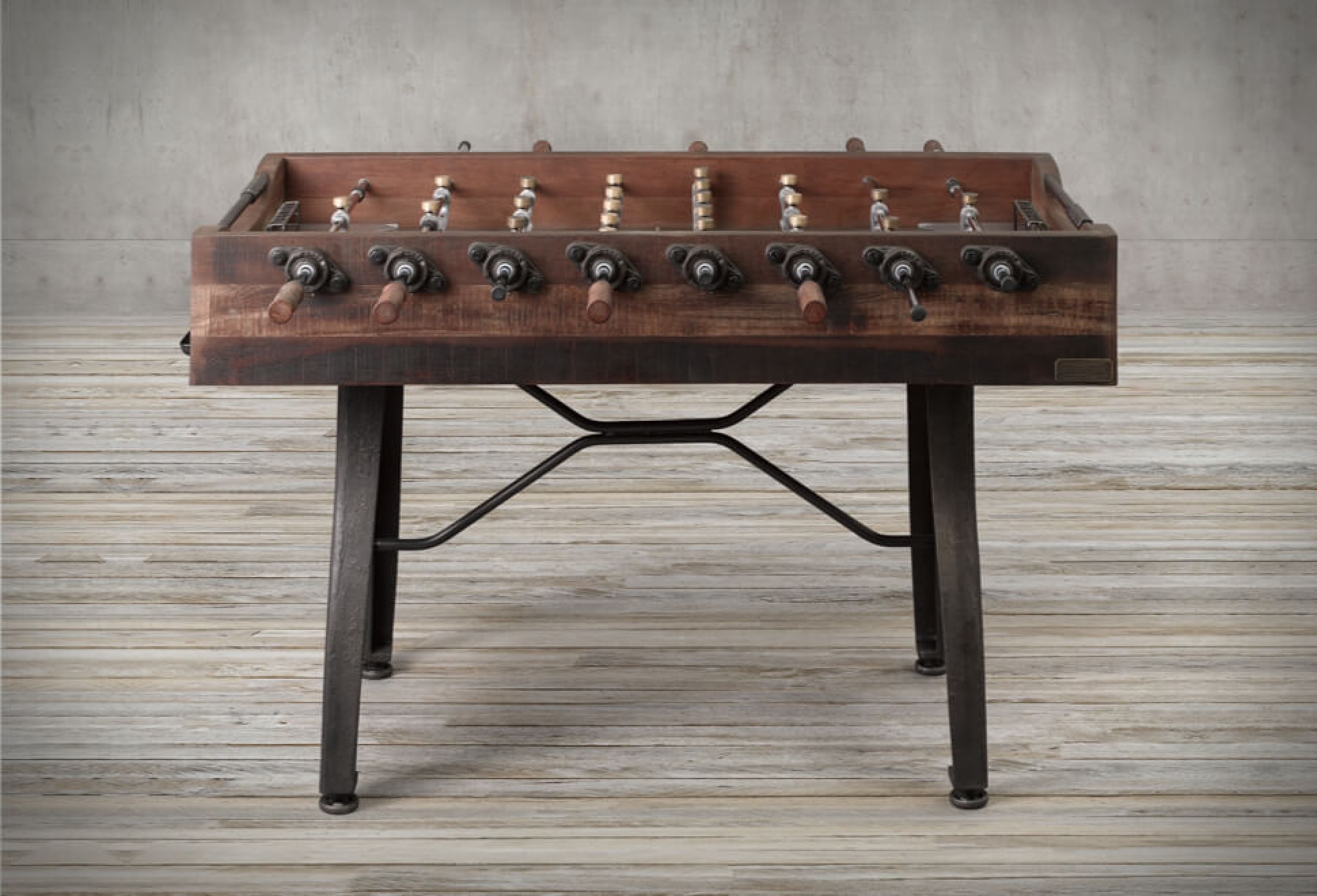RH Vintage Industrial Foosball Table | Image
