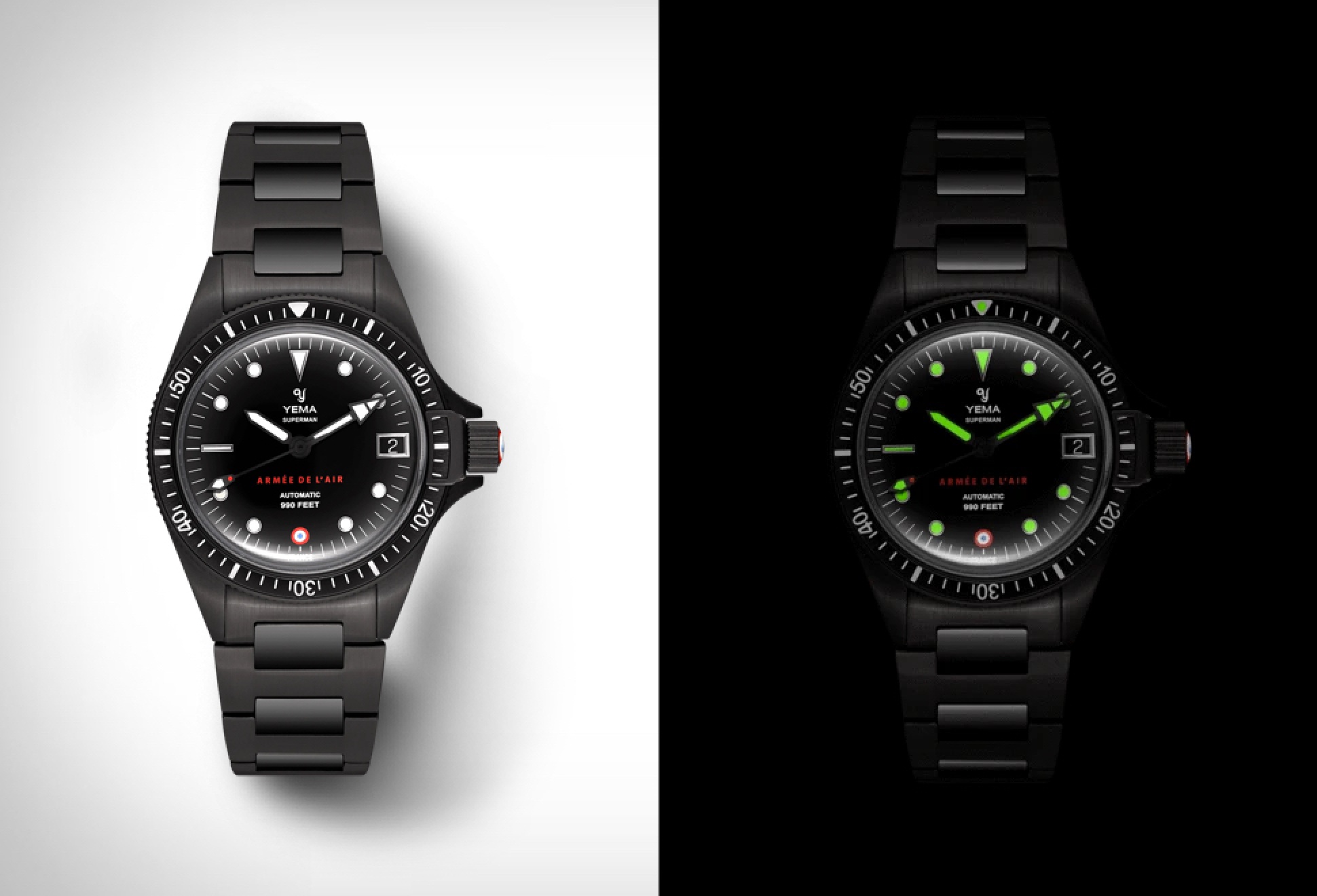 Yema superman french air force black discount