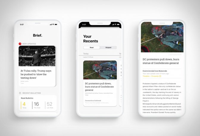 BRIEF NEWS APP - Image