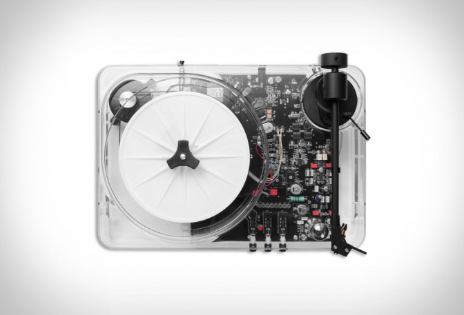 GEARBOX TRANSPARENT TURNTABLE - Image