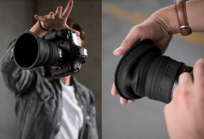 KUVRD UNIVERSAL LENS HOOD - Image