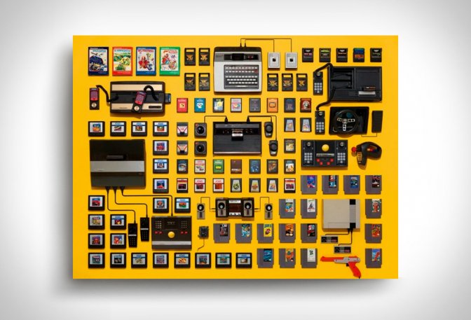 RETRO VIDEO GAME PUZZLE - Image