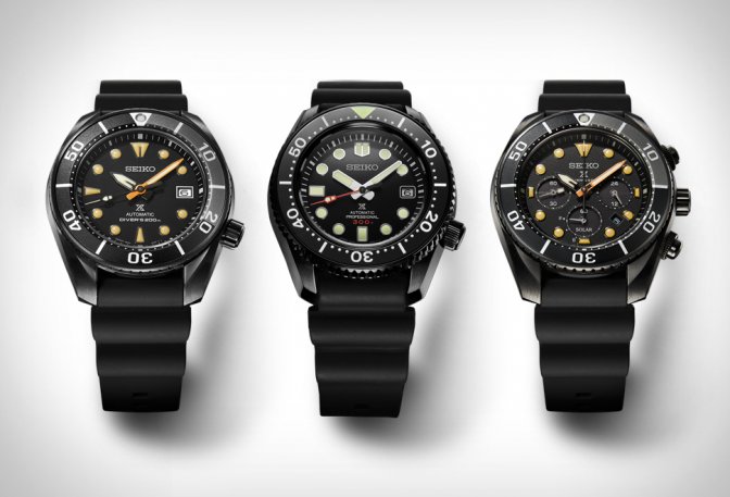 SEIKO PROSPEX BLACK SERIES LIMITED EDITION - Image