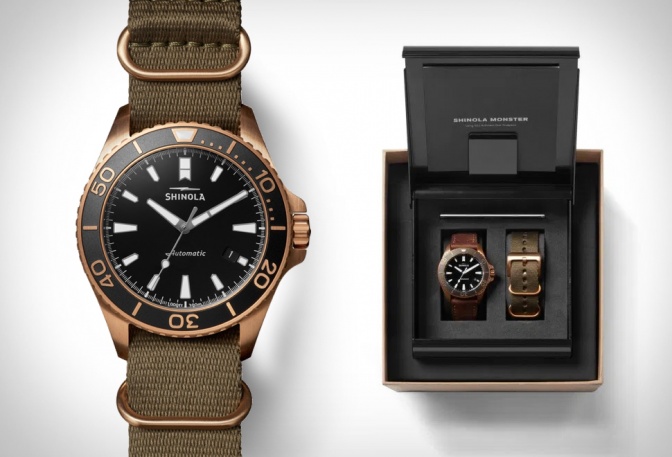 SHINOLA BRONZE MONSTER - Image