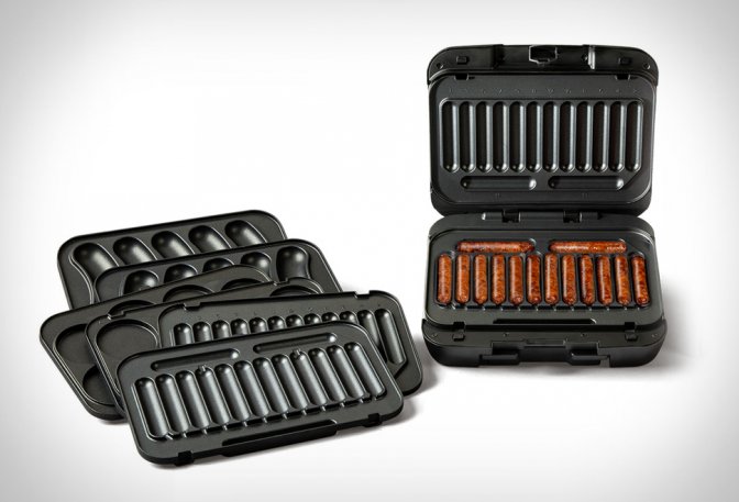 SIZZLING SAUSAGE INDOOR GRILL - Image