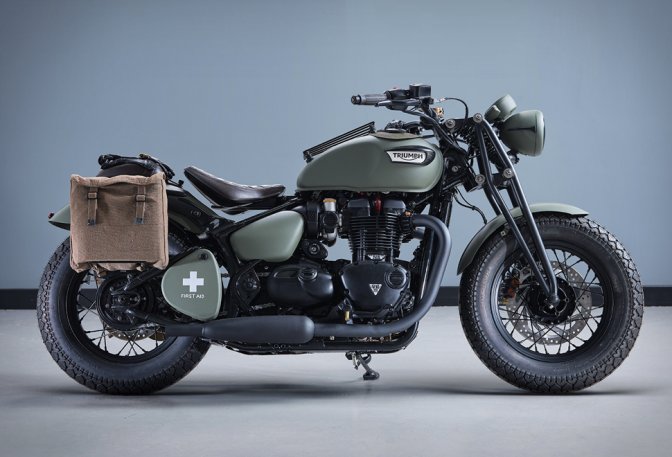 Triumph Bonneville VE Day Commemorative Bike - Image