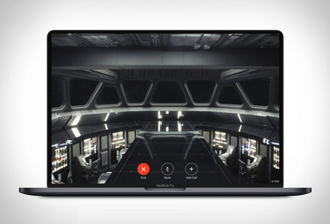 VIDEO CONFERENCE STAR WARS BACKGROUNDS - Image