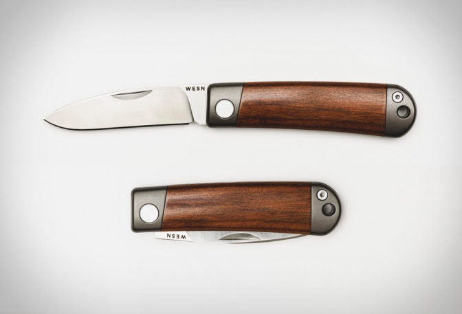 WESN HENRY TITANIUM POCKET KNIFE - Image