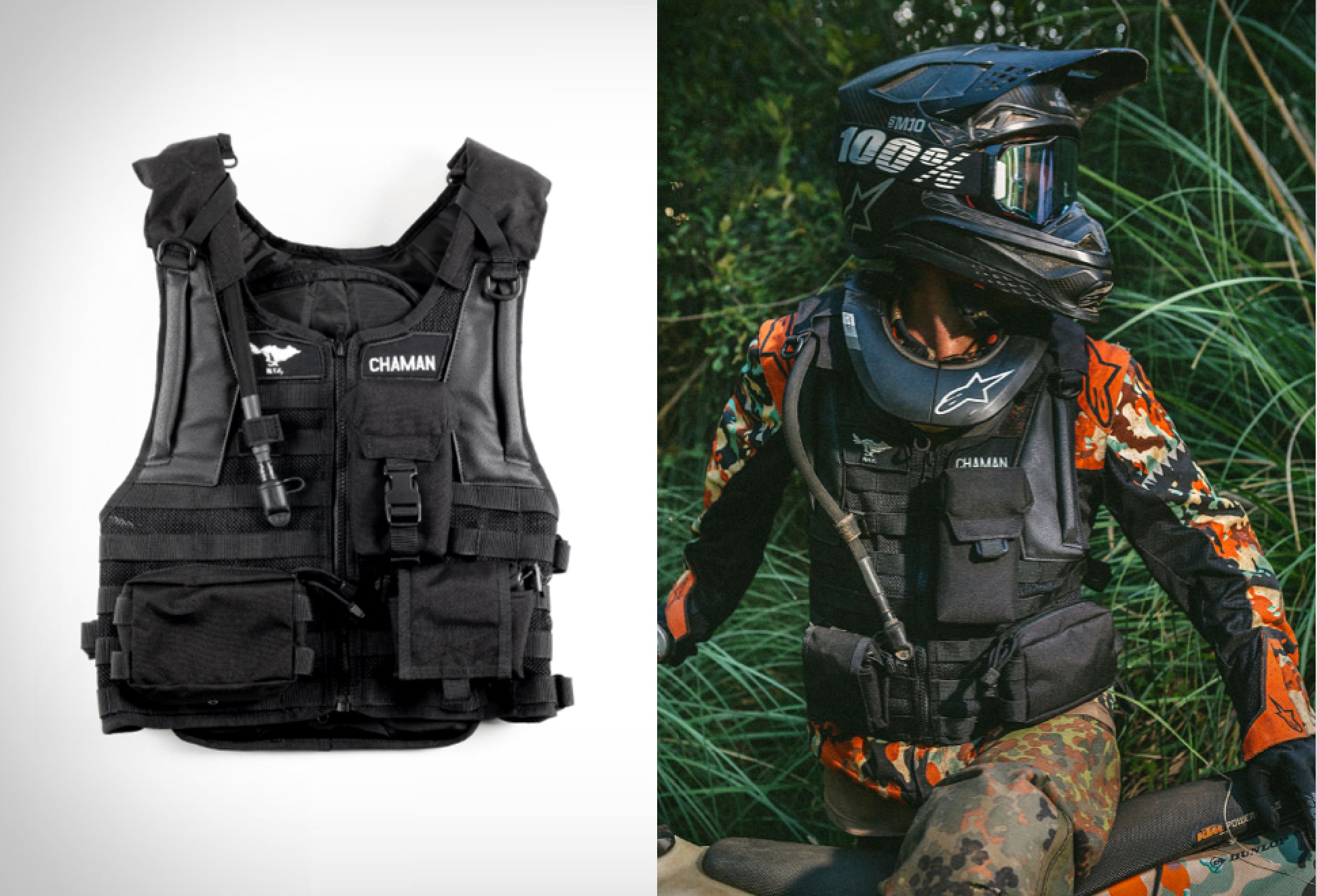 El Solitario Tactical Motorcycle Vest | Image