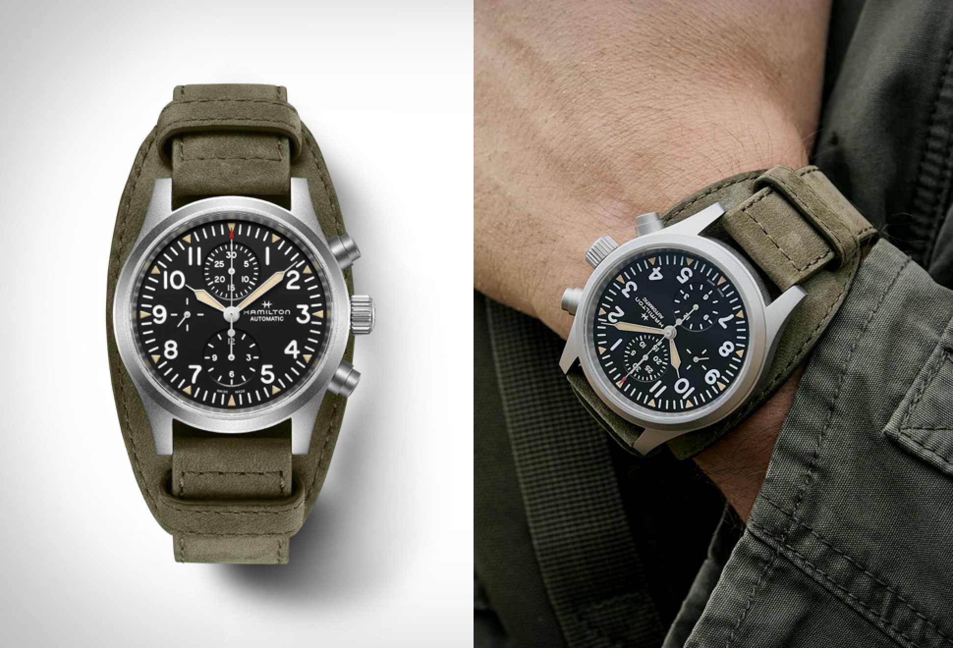 Hamilton Khaki Field Auto Chrono Watch | Image