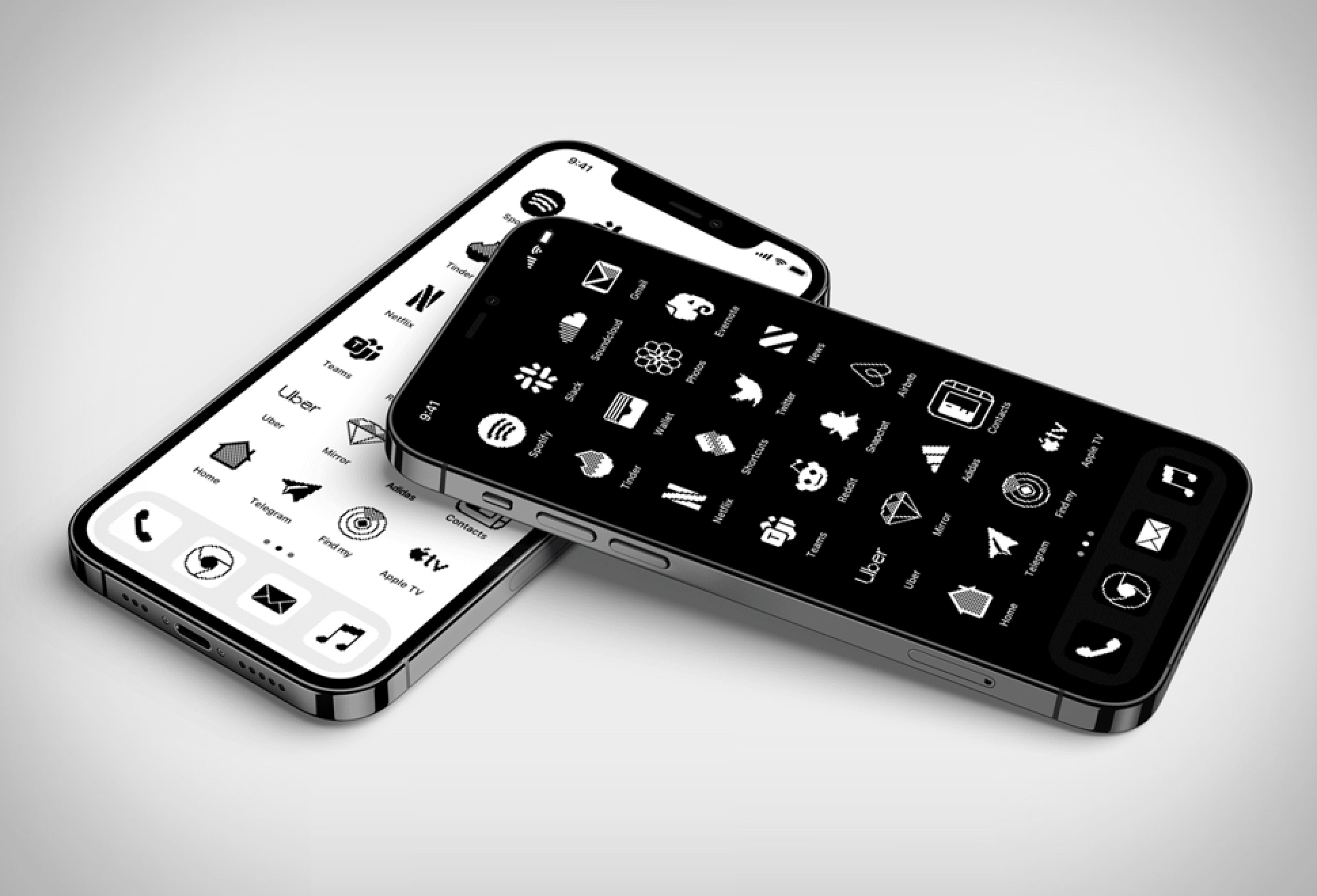 iOS Retro Icon Set | Image