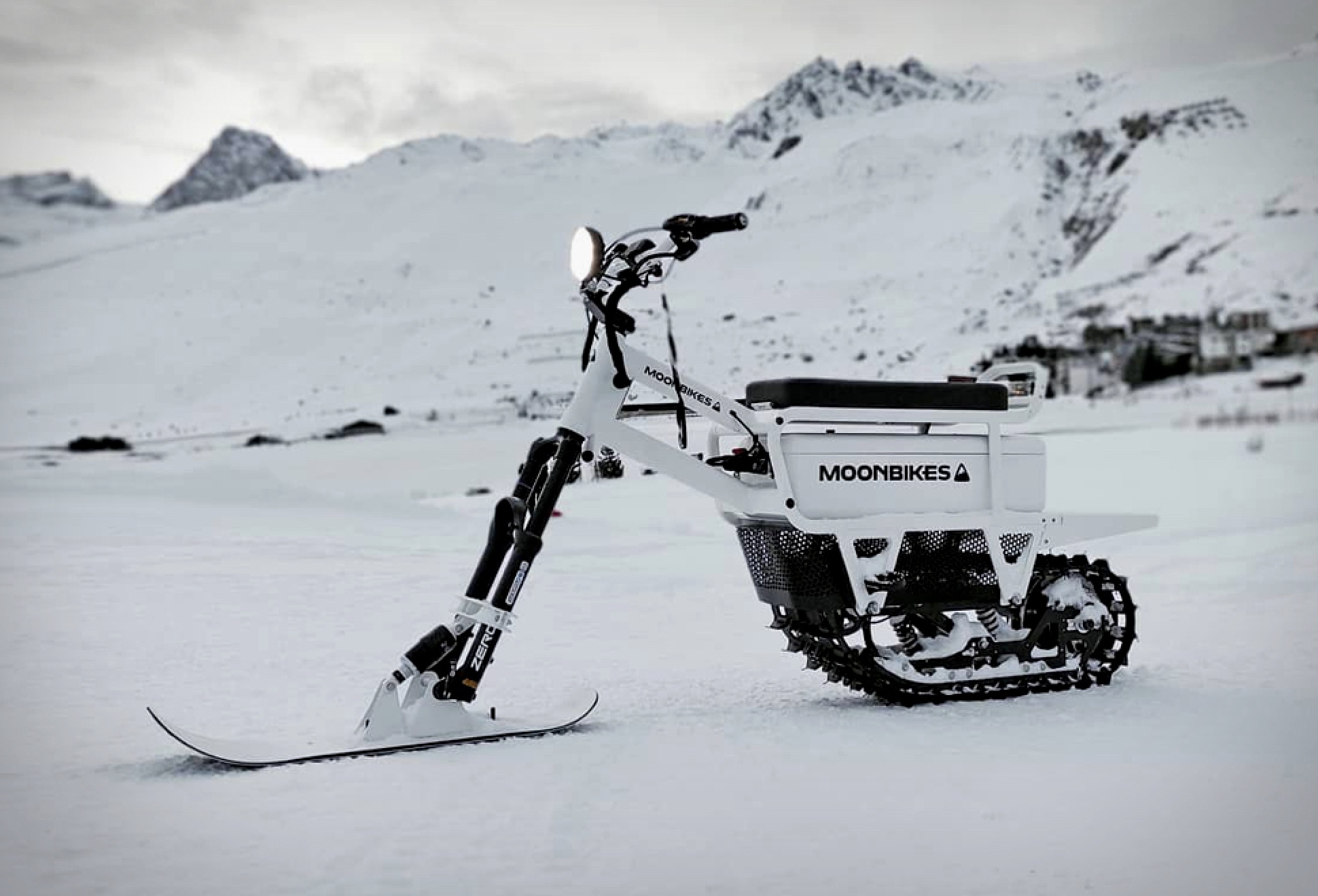 Moonbikes Electric Snow Bike | Image