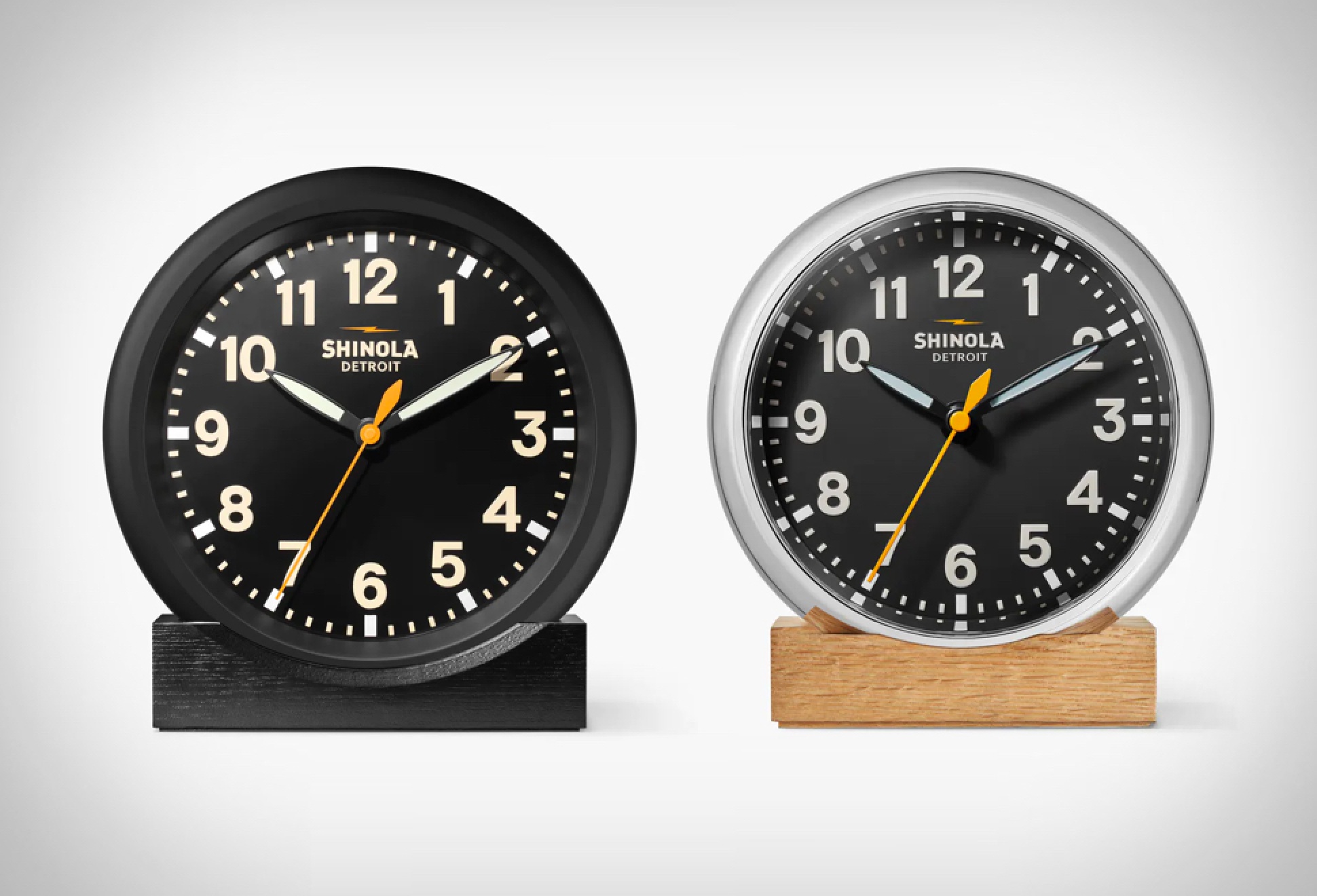 Shinola runwell desk clock new arrivals